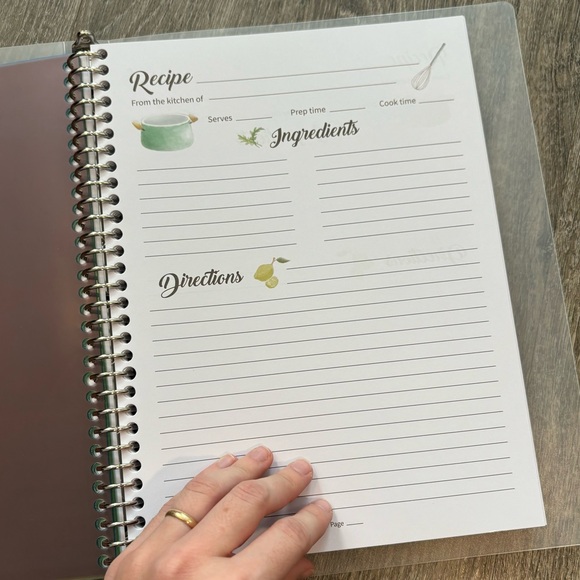 Brand new unused recipe book - Picture 4 of 8